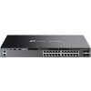 TP-Link SG6428X Omada 24 portový gigabitový RJ45 stackable L3 switch, 4×10 Gbps SFP+ sloty TP-Link SG6428X Omada 24 portový gigabitový RJ45 stackable L3 switch, 4×10 Gbps SFP+ sloty
