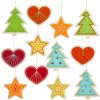 Haba Kreatívna sada Vyšívaná dekorácia Srdce hviezda a stromček
