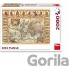 Dino Historická mapa světa 2000 dielov Dino Historická mapa světa 2000 dielov