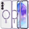 Techsuit Luxury Crystal MagSafe puzdro pre Samsung Galaxy A55 5G – svetlofialové Techsuit Luxury Crystal MagSafe puzdro pre Samsung Galaxy A55 5G – svetlofialové