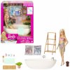 Mattel Barbie bábika a kúpel s mydlovými konfetami blondínka Mattel Barbie bábika a kúpel s mydlovými konfetami blondínka
