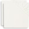 Jollein Napínacia plachta 120x60 cm 2 ks Ivory Jollein Napínacia plachta 120x60 cm 2 ks Ivory