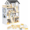 Eco Toys Domček pre bábiky s terasou a nábytkom