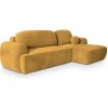 Wilsondo Rohová rozkladacia sedačka Modenza - žltá Kronos Strana: Pravá Wilsondo Rohová rozkladacia sedačka Modenza - žltá Kronos Strana: Pravá