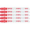 YATO List do priamočiarej píly 100 mm na drevo TPI6 5 ks Bi-Metal YATO List do priamočiarej píly 100 mm na drevo TPI6 5 ks Bi-Metal
