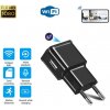 Spy kamera v USB adaptéri WiFi P2P FULL HD s detekciou pohybu Spy kamera v USB adaptéri WiFi P2P FULL HD s detekciou pohybu
