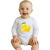 Detské body s potlačou New Baby Lemon - krátky rukáv - 86 (12-18m) Detské body s potlačou New Baby Lemon - krátky rukáv - 86 (12-18m)