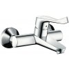 Hansgrohe Focus - Páková umývadlová batéria na stenu s predĺženou rukoväťou 121 mm, chróm 31913000 Hansgrohe Focus - Páková umývadlová batéria na stenu s predĺženou rukoväťou 121 mm, chróm 31913000