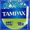 TAMPAX Super tampóny s papierovým aplikátorom 18 ks TAMPAX Super tampóny s papierovým aplikátorom 18 ks