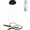 NEDES | LED Stmievateľný luster na lanku LED/40W/230V 3000-6500K čierna + diaľkové ovládanie | ND3509 NEDES | LED Stmievateľný luster na lanku LED/40W/230V 3000-6500K čierna + diaľkové ovládanie | ND3509
