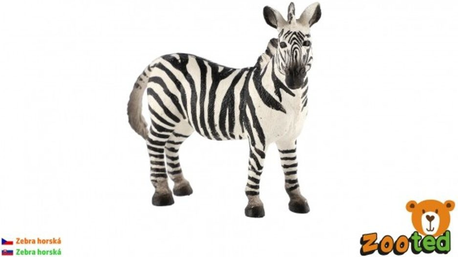 ZOOted Zebra horská zooted plast 11cm