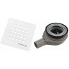 Polysan Polysan, TRENECA Vaničkový sifón, otvor 90mm, DN40, biela mat, 84999.10 Polysan Polysan, TRENECA Vaničkový sifón, otvor 90mm, DN40, biela mat, 84999.10