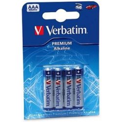 Batéria Verbatim Alkaline AAA 4ks