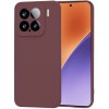 Techsuit SoftFlex puzdro pre Xiaomi 15 – slivkové Plum Red