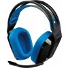 Logitech G535 LIGHTSPEED Wireless Gaming Headset, černá/modrá Logitech G535 LIGHTSPEED Wireless Gaming Headset, černá/modrá