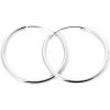 BENETO AGUC351 - Srieborné náušnice kruhy 70 mm BENETO AGUC351 - Srieborné náušnice kruhy 70 mm