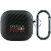Karbónové puzdro Red Bull PU pre AirPods 4, black Karbónové puzdro Red Bull PU pre AirPods 4, black