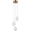 Italux PND-34375-3-HBR LED závesné stropné svietidlo Alani | 15W LED | 1170lm | 3000K Italux PND-34375-3-HBR LED závesné stropné svietidlo Alani | 15W LED | 1170lm | 3000K