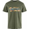 Fjällräven Multicolor Logo T-shirt M, Farba LAUREL GREEN, Veľkosť XL Fjällräven Multicolor Logo T-shirt M, Farba LAUREL GREEN, Veľkosť XL