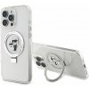 Karl Lagerfeld Ringstand Karl and Choupette MagSafe Zadní Kryt pro iPhone 16 Pro Max White Karl Lagerfeld Ringstand Karl and Choupette MagSafe Zadní Kryt pro iPhone 16 Pro Max White