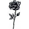 Čierna ruža - dočasné tetovanie Čierna ruža - dočasné tetovanie
