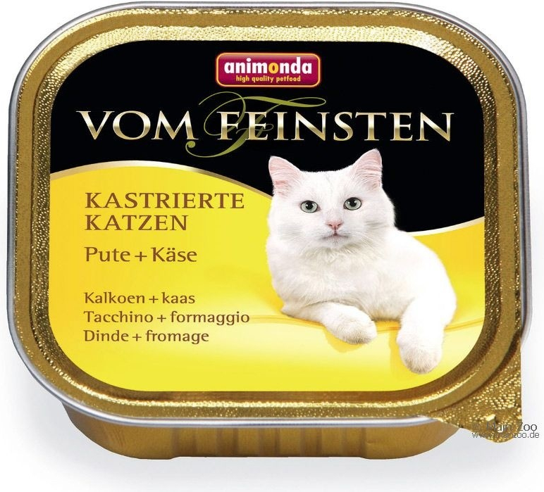 Animonda Vom Feinsten Cat Kastrované mačky morka a syr 100 g
