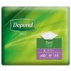 Depend Bed L Absorbčné podložky (60 x 90 cm) 10 ks Depend Bed L Absorbčné podložky (60 x 90 cm) 10 ks