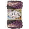 Alize Burcum Batik Farba: krémovo - fialovo - sivá 1986 Alize Burcum Batik Farba: krémovo - fialovo - sivá 1986