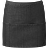 Premier PR 155 Krátka zástera do pása s vreckom black denim