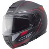 Výklopná prilba Schuberth C5 Omega čierna/červená XS 53 Výklopná prilba Schuberth C5 Omega čierna/červená XS 53