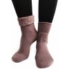 Dámske vlnené ponožky fialové, VYBRAŤ VEĽKOSŤ BIELIZNE 35 - 38 Dámske vlnené ponožky fialové, VYBRAŤ VEĽKOSŤ BIELIZNE 35 - 38