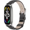 Xiaomi Kožený štýle remienok pre Mi Smart Band 8/9/10 Farba: Čiernostrieborná MBSCZ-8KZN03 Xiaomi Kožený štýle remienok pre Mi Smart Band 8/9/10 Farba: Čiernostrieborná MBSCZ-8KZN03