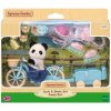 Sylvanian family Panda a cyklo-korčuliarsky set Sylvanian family Panda a cyklo-korčuliarsky set