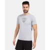 KILPI TODI-M Svetlo sivé pánske funkčné tričko - S KILPI TODI-M Svetlo sivé pánske funkčné tričko - S