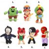 Brawl Stars plyšové postavičky 30cm čísla: 4 Brawl Stars plyšové postavičky 30cm čísla: 4