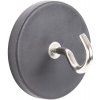 Pogumovaný neodýmový magnet Ø 43mm, s háčikom, nosnosť 10kg Pogumovaný neodýmový magnet Ø 43mm, s háčikom, nosnosť 10kg