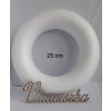 Polystyrenový věnec 25 cm polený na sklade Polystyrenový věnec 25 cm polený na sklade