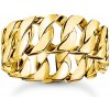 Thomas Sabo TR2497-413-39-56 prstýnek - chain links wide gold plated Thomas Sabo TR2497-413-39-56 prstýnek - chain links wide gold plated
