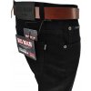 PÁNSKE DŽÍNSY ROVNÉ ČIERNE W49 127-133 CM PÁNSKE DŽÍNSY ROVNÉ ČIERNE W49 127-133 CM