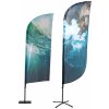 Jansen Display Beachflag Alu Wind 255cm Total Height, 860 x 2420 mm Jansen Display Beachflag Alu Wind 255cm Total Height, 860 x 2420 mm