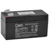 Batérie olovená 12V / 1.2Ah GETI Batérie olovená 12V / 1.2Ah GETI