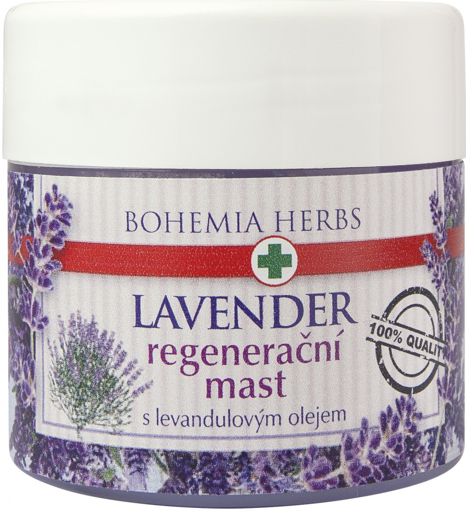 Bohemia Herbs Lavender regeneračná masť 120 ml