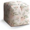 Sablio Taburet Kocka Luční romance: 40x40x40 cm Sablio Taburet Kocka Luční romance: 40x40x40 cm