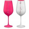 Crystalex Pohár Love Red and White 550 ml 2 ks Crystalex Pohár Love Red and White 550 ml 2 ks