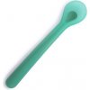 SUAVINEX Silikónová lyžička COLOUR ESSENCE zelená