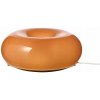 IKEA VARMBLIXT LED stolná/nástenná lampa, oranžová sklenená okrúhla 30 cm IKEA VARMBLIXT LED stolná/nástenná lampa, oranžová sklenená okrúhla 30 cm
