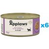 Applaws Cat Makrela so sardinkami vo vývare 6 x 156 g