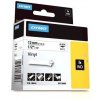 Dymo D1 18444, S0718600, 12mm x 5,5m čierna tlač / biely podklad, originálná páska Dymo D1 18444, S0718600, 12mm x 5,5m čierna tlač / biely podklad, originálná páska
