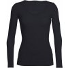Dámske tričko Icebreaker W Siren LS Sweetheart Veľkosť: L / Farba: čierna Dámske tričko Icebreaker W Siren LS Sweetheart Veľkosť: L / Farba: čierna