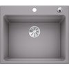 Granitový kuchynský drez BLANCO Etagon 6 - s tiahlom Farba: hliníková metalíza Granitový kuchynský drez BLANCO Etagon 6 - s tiahlom Farba: hliníková metalíza